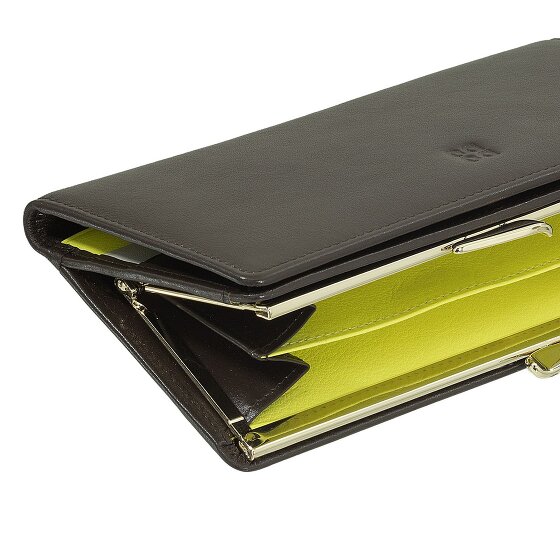 DuDu Cartera Protección RFID Piel 19.5 cm