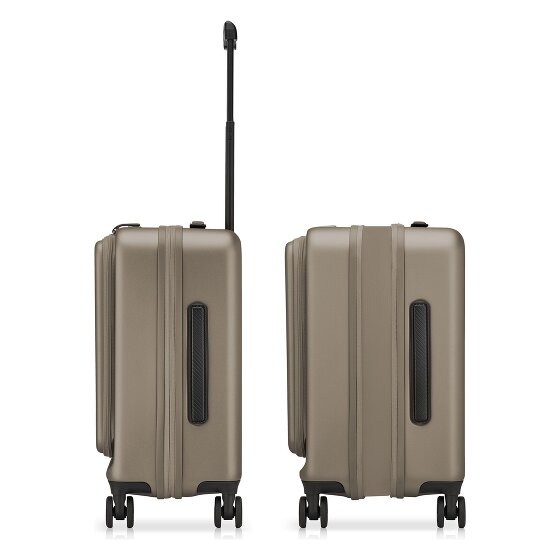 Roncato Trolley de cabina Florence de 4 ruedas y 55 cm con compartimento plegable para portátil
