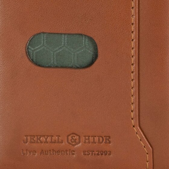 Jekyll & Hide Oxford Estuche para tarjetas de crédito Protección RFID Piel 8.5 cm