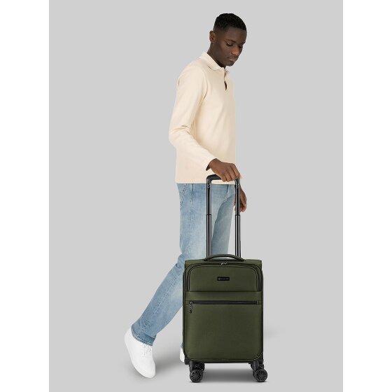 bugatti Valencia Soft 4 ruedas Trolley de cabina S 55 cm Con fuelle expandible