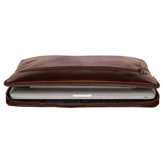 Leonhard Heyden Funda para portátil Cambridge de cuero de 41 cm