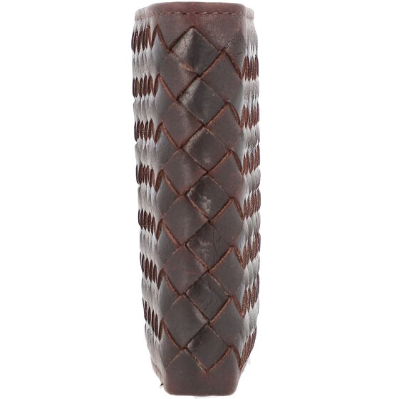 bugatti Cartera de piel tejida 11 cm