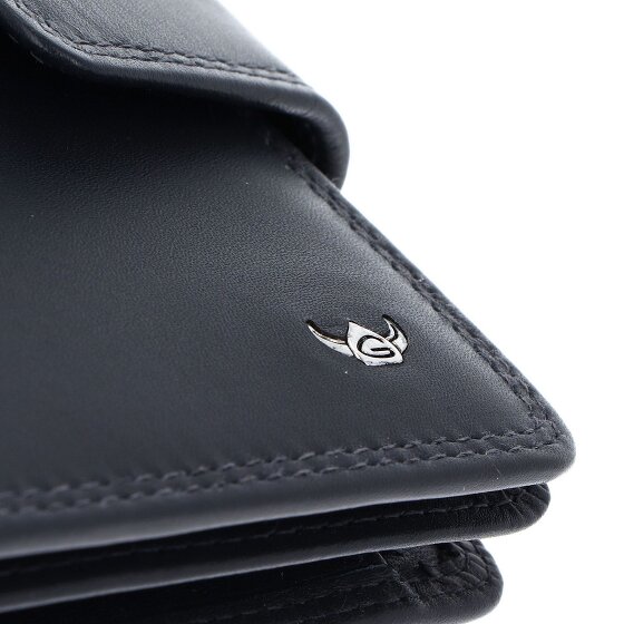 Golden Head Polo Billetera de cuero RFID 11 cm