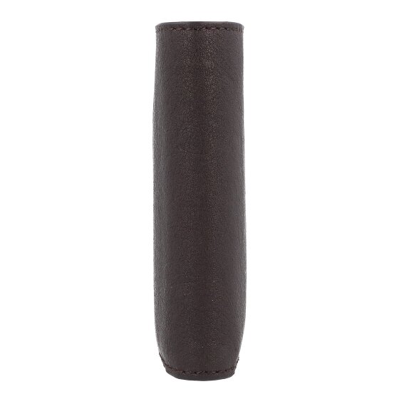 Piquadro Black Square Estuche para tarjetas de crédito Protección RFID Piel 9 cm