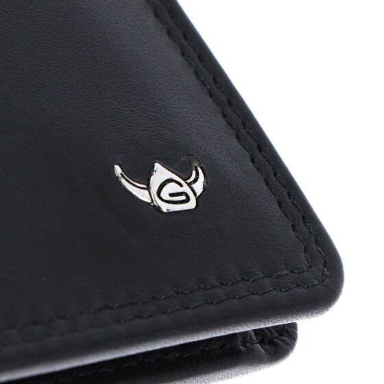 Golden Head Polo Cartera Bloqueo RFID Piel natural 11 cm