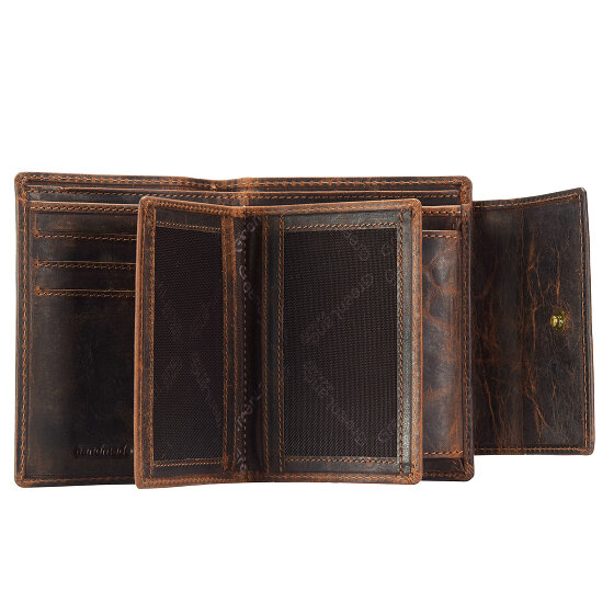 Greenland Nature Cartera clásica de piel 12,5 cm