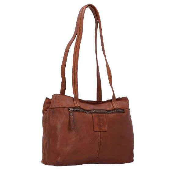 Harbour 2nd Urban Poets Zea Bolsa de compras Piel natural 33 cm