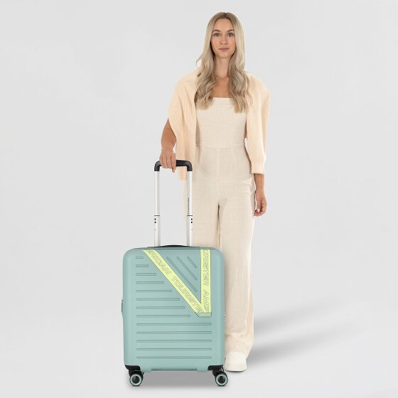 American Tourister Dynabelt 4 ruedas Carro de la cabina 55 cm con pliegue de expansión