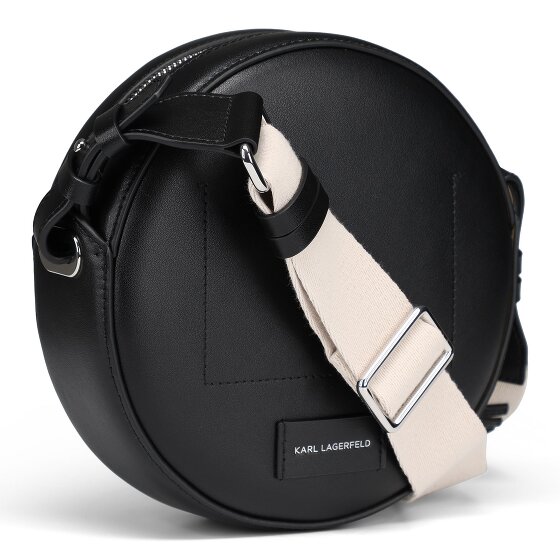 Karl Lagerfeld Circle Bolsa de hombro Piel 19 cm