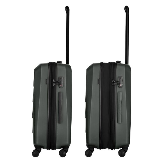 Wenger Prymo 4 ruedas Carrito M 65 cm con pliegue de expansión