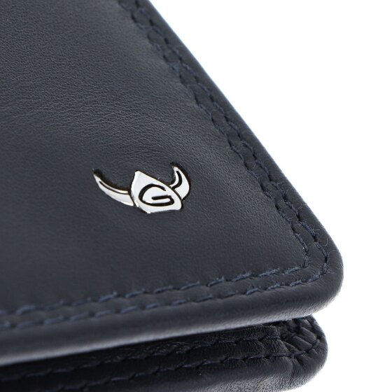 Golden Head Polo Cartera Bloqueo RFID Piel natural 11 cm