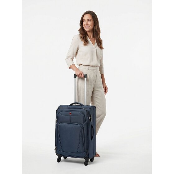 Wenger Beaumont 4 ruedas Carrito M 67 cm con pliegue de expansión