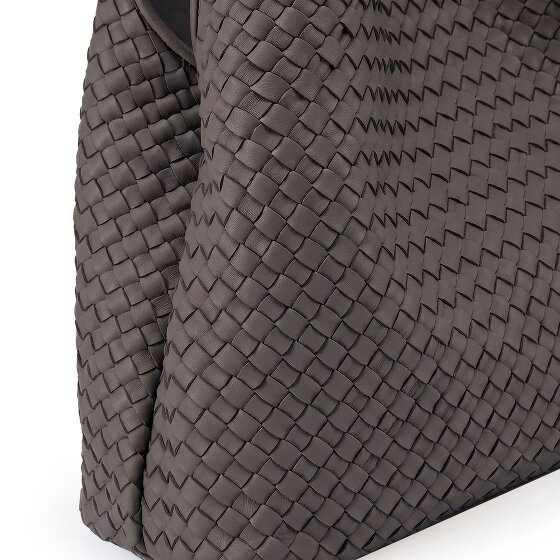LES VISIONNAIRES Paz Weave Silky Bolsa de hombro Piel natural 42 cm
