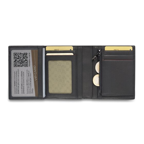 Roncato Detroit Cartera Protección RFID Piel 9 cm