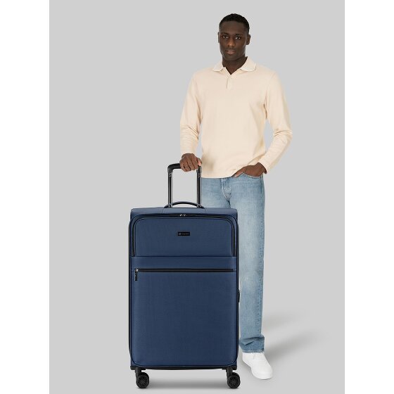 bugatti Valencia Soft 4 ruedas Trolley L 75 cm Con fuelle expandible