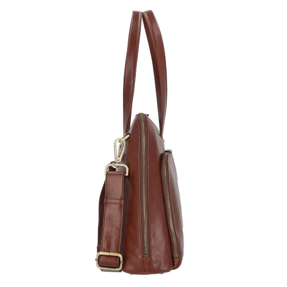 Leonhard Heyden Bolso bandolera Cambridge Piel 41 cm Compartimento para portátil