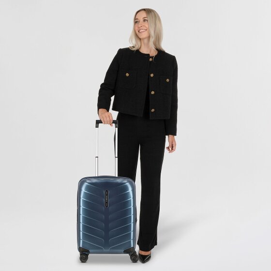 Samsonite Attrix 4 ruedas Carro de la cabina 55 cm con pliegue de expansión