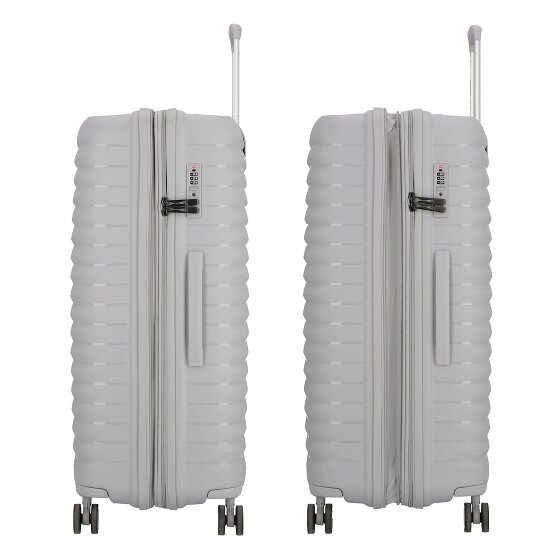 d&n Travel Line 4500 4 ruedas Carrito L 75 cm con pliegue de expansión