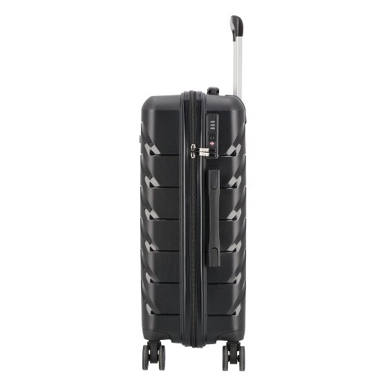 d&n Travel Line 4100 4 ruedas Juego de maletas 3 piezas