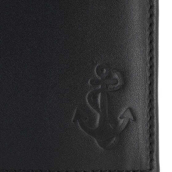 oxmox Leather Cartera Bloqueo RFID Piel natural 13 cm