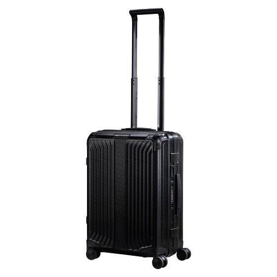Samsonite Lite-Box Alu Boss Edition 4 ruedas Carro de la cabina 55 cm