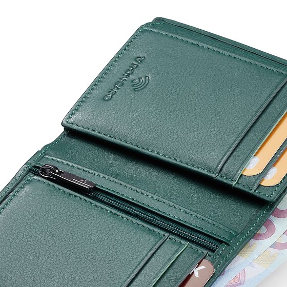 Roncato Detroit Cartera Protección RFID Piel 9 cm