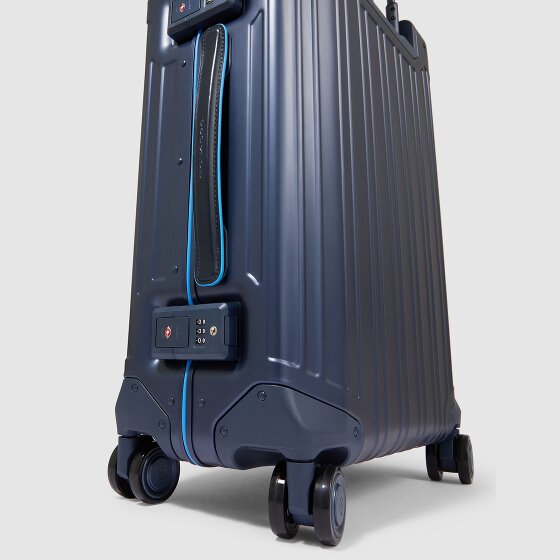 Piquadro PQ-Alub 2 4 ruedas Carro de la cabina 55 cm