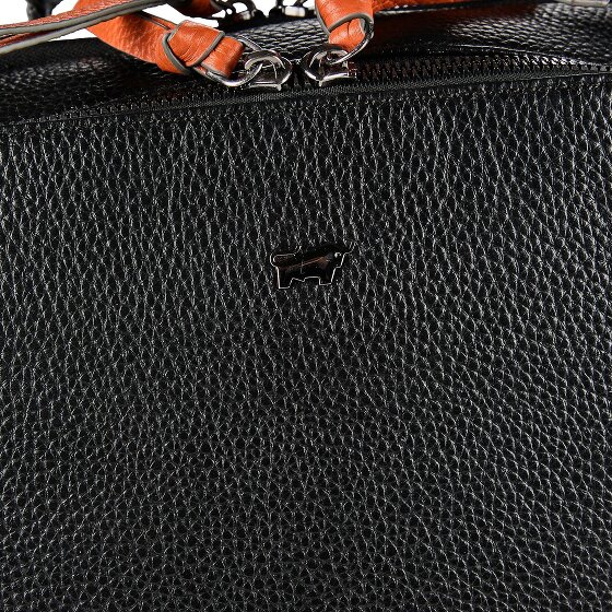 Braun Büffel Novara Mochila de negocios Piel natural 40 cm Compartimento para laptop