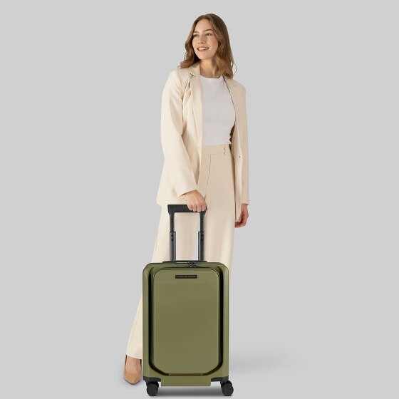 Porsche Design Voyager 3.0 4 ruedas Carro de la cabina S 55 cm Compartimento para el portátil con pliegue de expansión