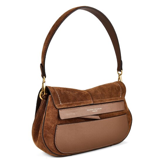 Gianni Chiarini Helena Round Bolsa de hombro Piel natural 28 cm
