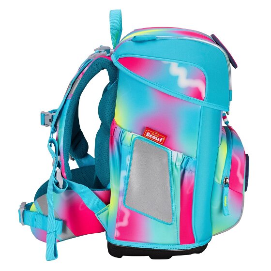 Scout Neo Exklusiv Safety Light Juego de mochilas escolares 5 piezas