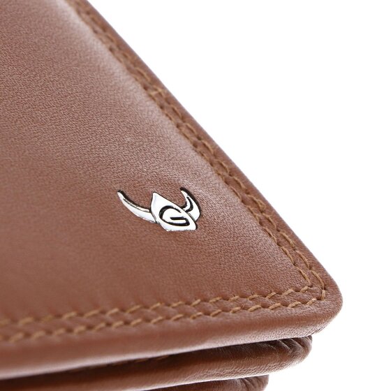 Golden Head Polo Cartera Bloqueo RFID Piel natural 11 cm
