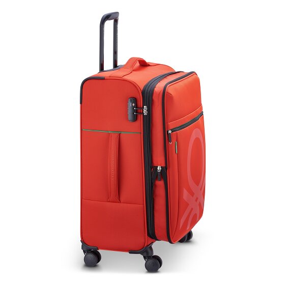 Delsey Paris x United Colors of Benetton Colour Block Juego de maletas de 4 ruedas 3 pcs.