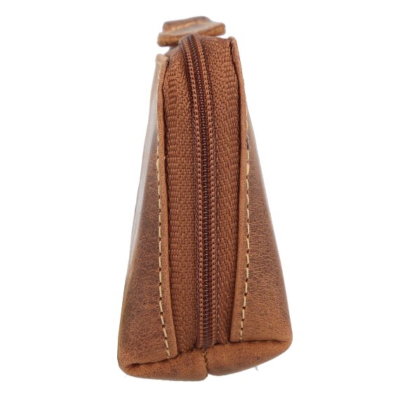 Greenburry Estuche para llaves vintage de cuero de 11 cm