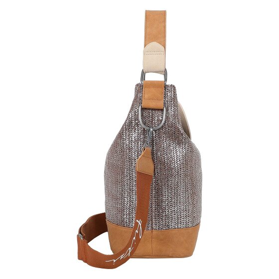 Fritzi aus Preußen Limited Painted Straw Bolsa de hombro 27 cm