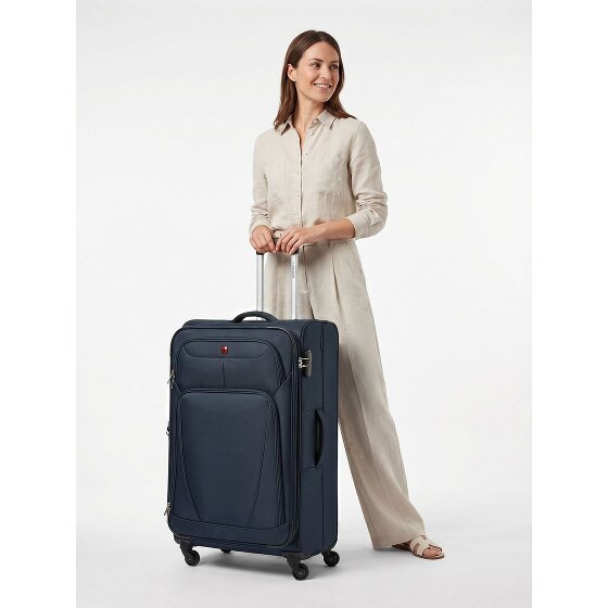 Wenger Beaumont 4 ruedas Carrito L 78 cm con pliegue de expansión