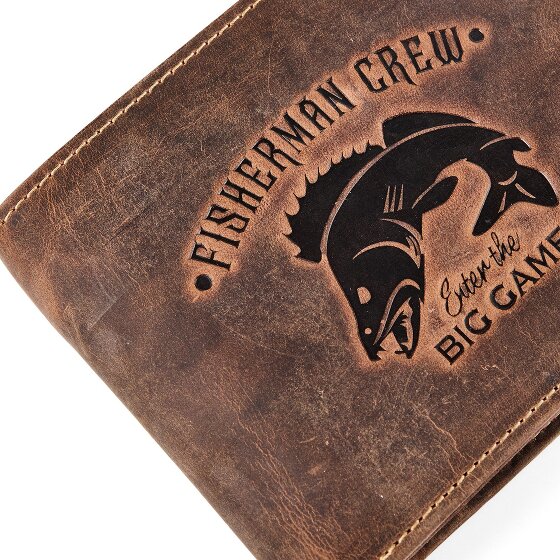 Greenburry Karpfen Cartera Piel 12.5 cm