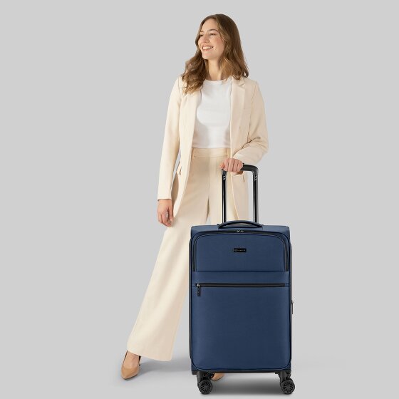 bugatti Valencia Soft 4 ruedas Carrito M 65 cm con pliegue de expansión