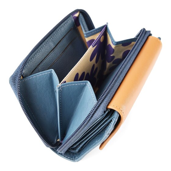 Greenburry Nappa Cartera Protección RFID Piel 14 cm