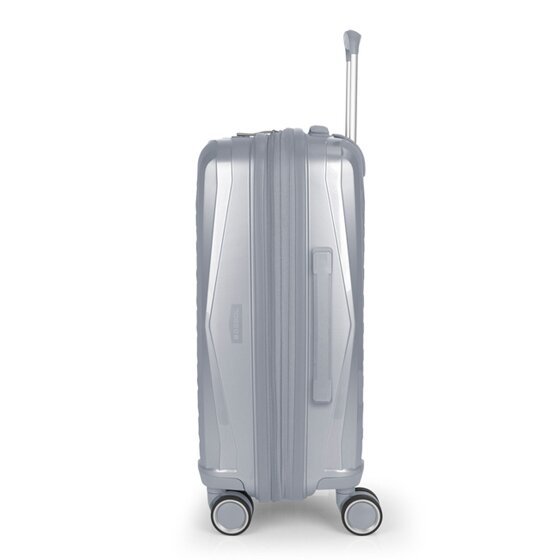 Gabol Queens 4 ruedas Juego de maletas 4 piezas con pliegue de expansión