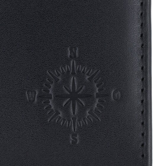 oxmox Leather Cartera Bloqueo RFID Piel natural 11 cm