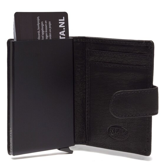 The Chesterfield Brand Prague Estuche para tarjetas de crédito Protección RFID Piel 7 cm