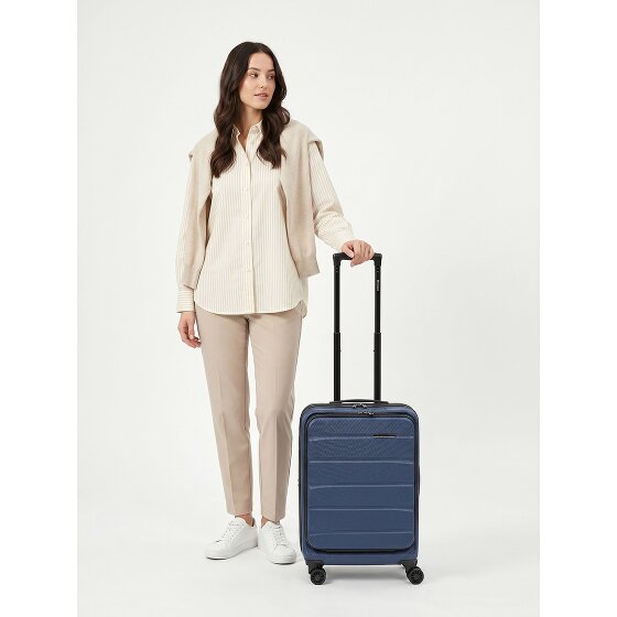 Franky Munich 4.0 4 ruedas Maletas de cabina 55 cm Compartimento para el portátil Con asa expansible