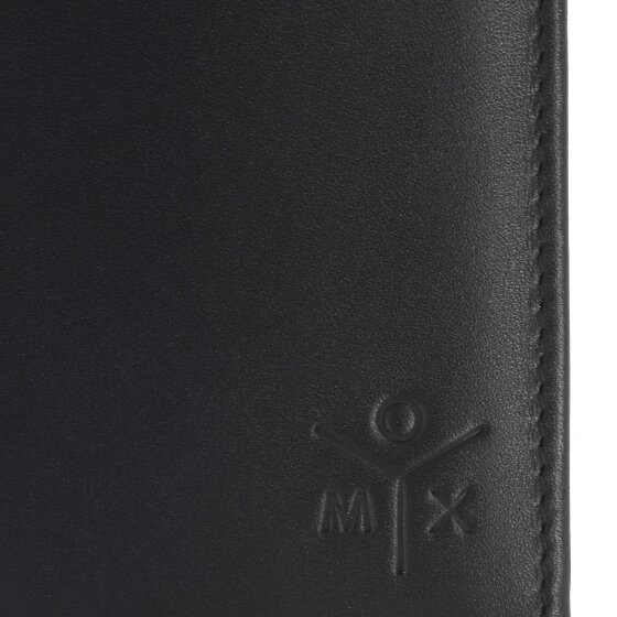 oxmox Leather Cartera Bloqueo RFID Piel natural 13 cm