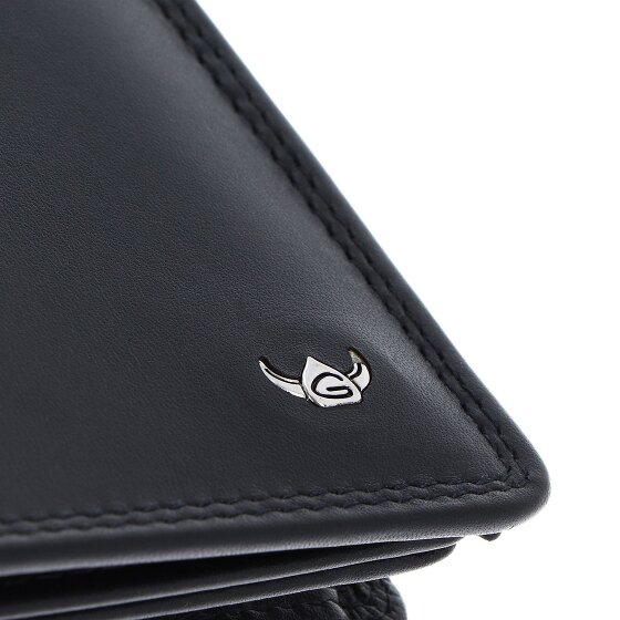 Golden Head Polo Cartera Bloqueo RFID Piel natural 12.5 cm