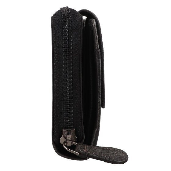 Greenburry Destressed Cartera Protección RFID Piel 13.5 cm