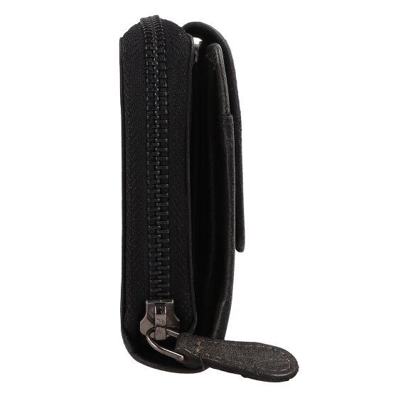 Greenburry Destressed Cartera Protección RFID Piel 13.5 cm