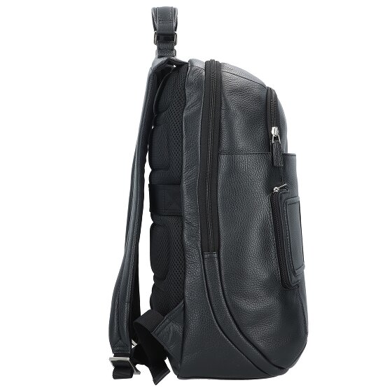 Piquadro Vibe Mochila de día Piel natural 42.5 cm Compartimento para laptop