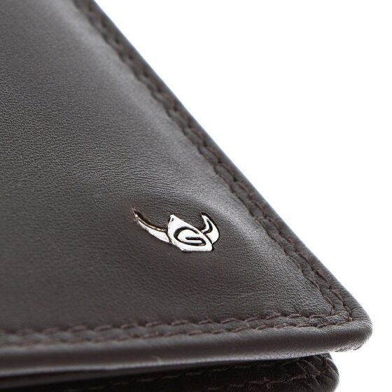 Golden Head Polo Cartera Bloqueo RFID Piel natural 11 cm