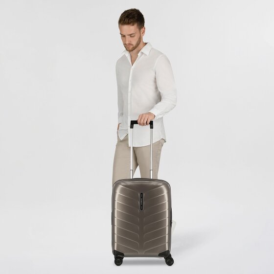 Samsonite Attrix 4 ruedas Carro de la cabina 55 cm con pliegue de expansión
